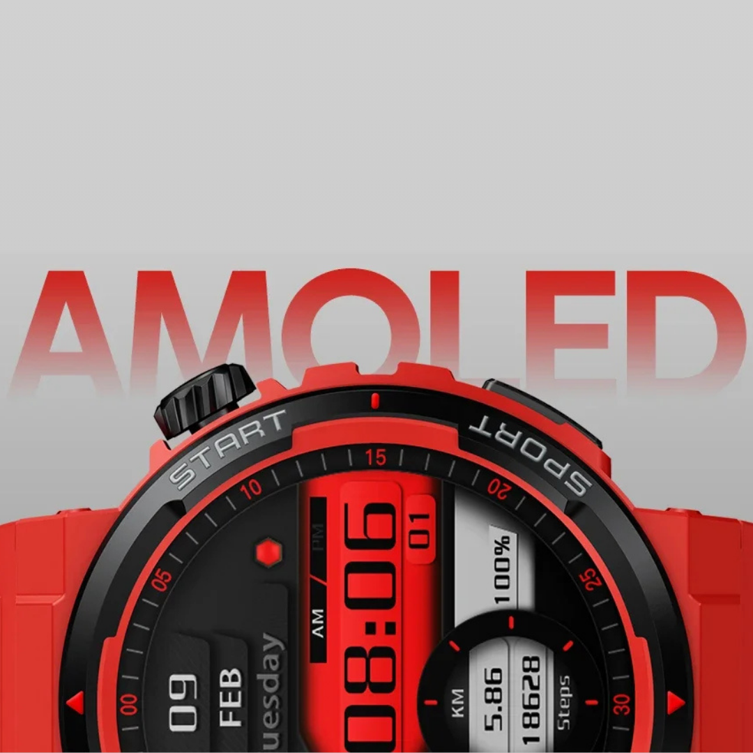 Smartwatch Zeblaze Ares 3 Plus AMOLED experiência interativa 3D - Lançamento 2025