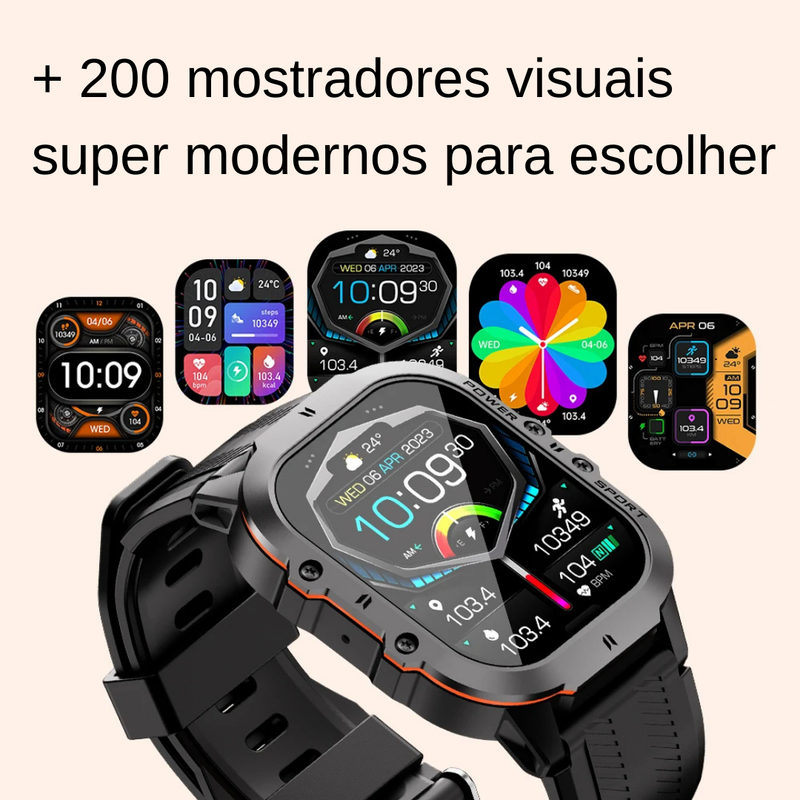 Zeblaze Smartwatch GT4 Pro Ultimate resistente a água com gps - lançamento 2024