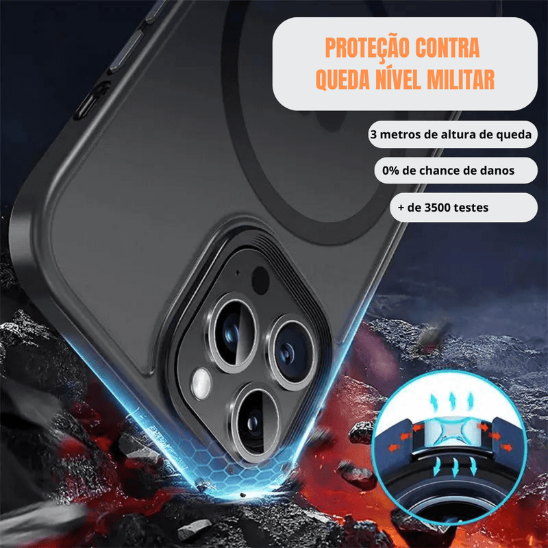 Capinha para iPhone Airbag Premium Anti queda com Magsafe - Ly Store