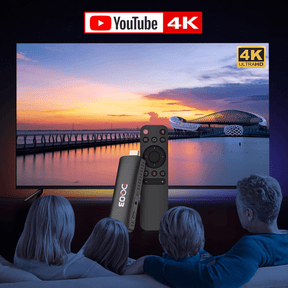 Aparelho Smart Tv Stick DQ03 com Android TV 10 - Com Controle de Voz - Ly Store