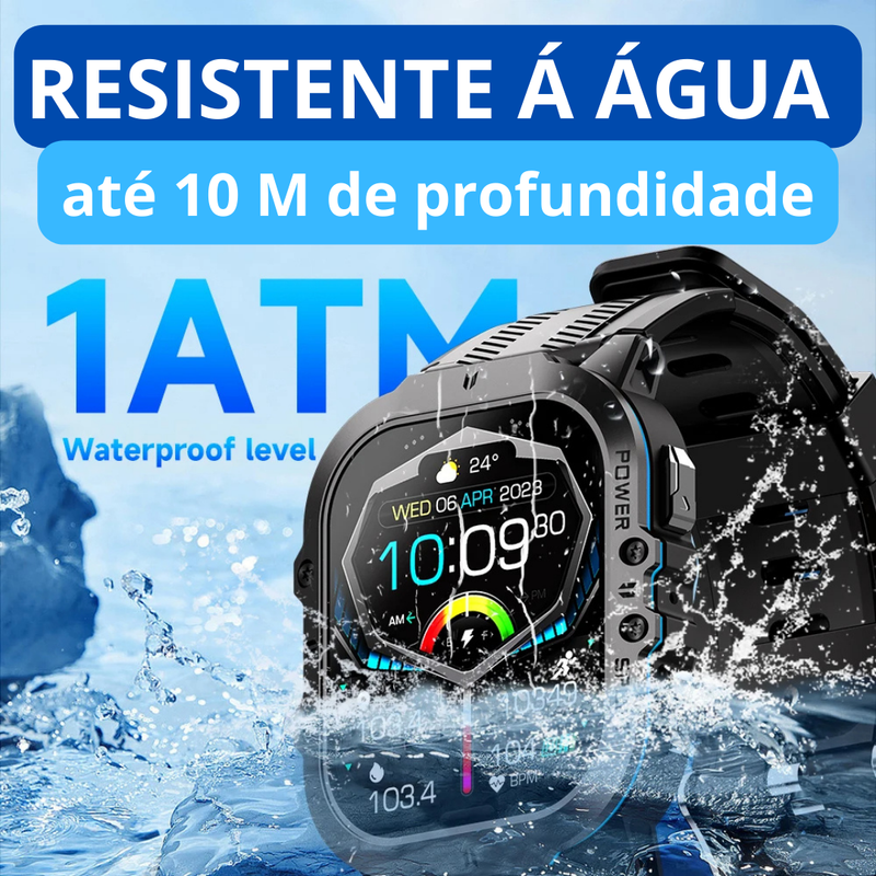 Zeblaze Smartwatch GT4 Pro Ultimate resistente a água com gps - lançamento 2024