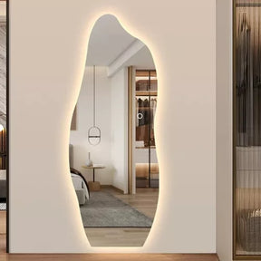 Espelho De Led Orgânico 160x60 Moderno Luxo Decorativo - Lojas Passada Fina