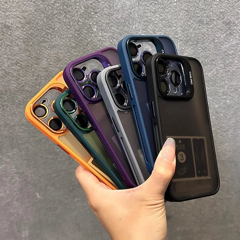 Case para Iphone com Suporte para Câmera