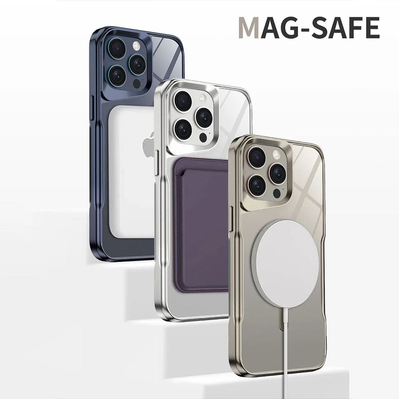 Case para Iphone Luxury com Magsafe