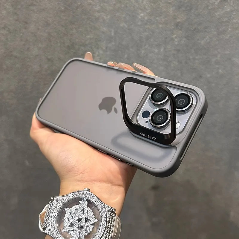 Case para Iphone com Suporte para Câmera