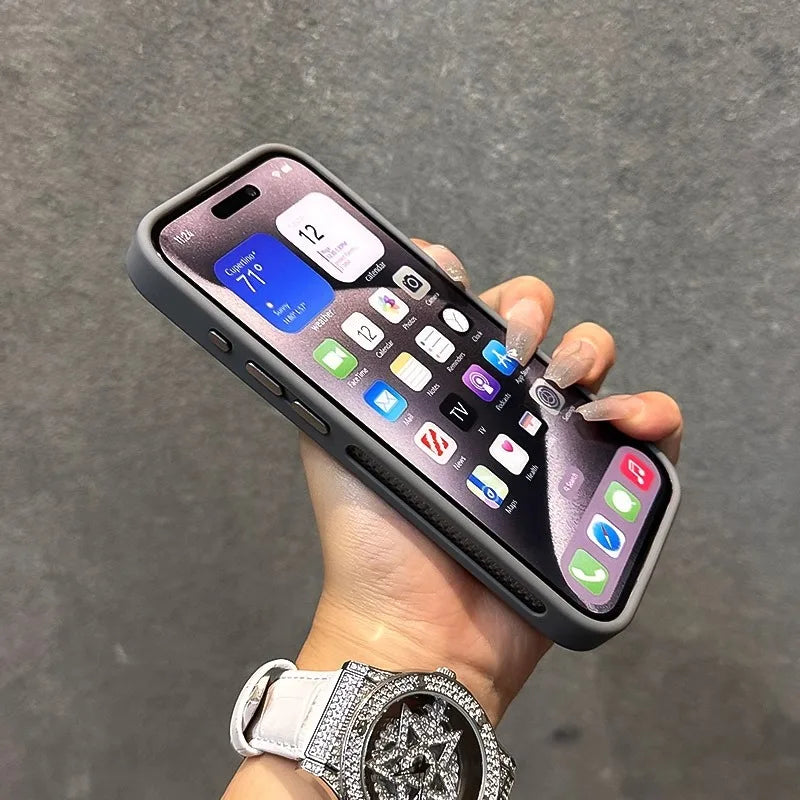 Case para Iphone com Suporte para Câmera