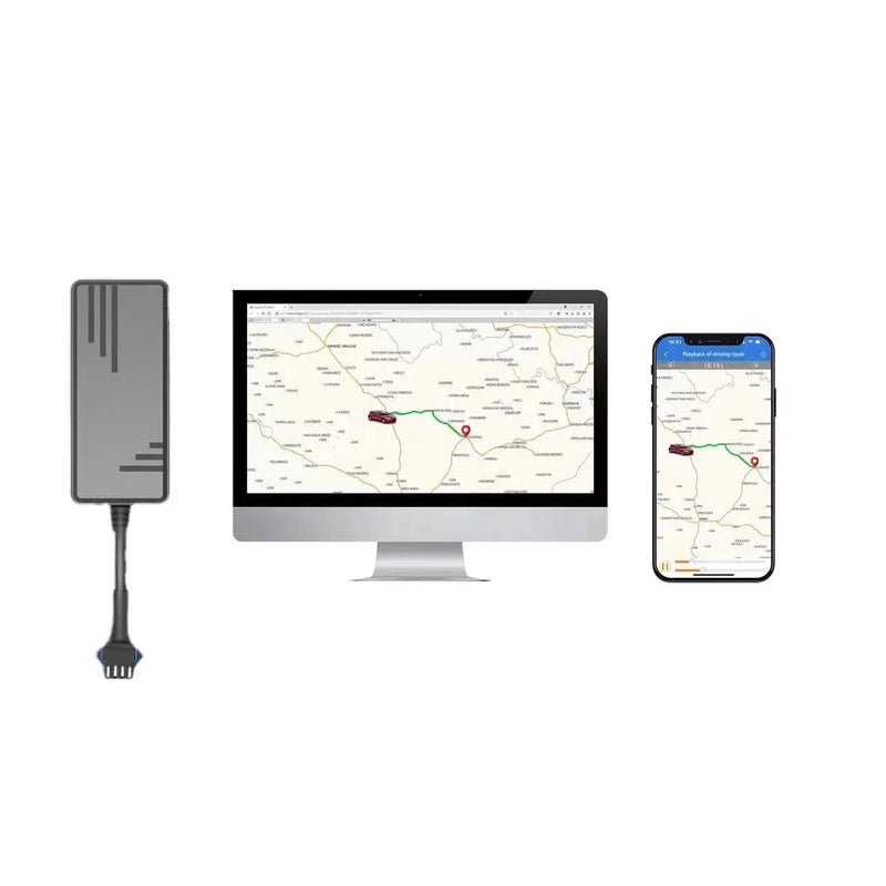 GPS veicular via satélite 4G - Global tracker