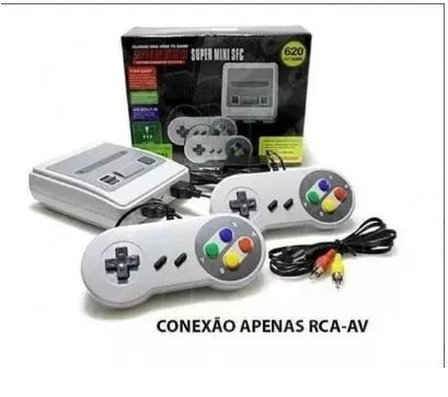 Mini Video Game Retro 620 Jogos + 2 controles - Ly Store