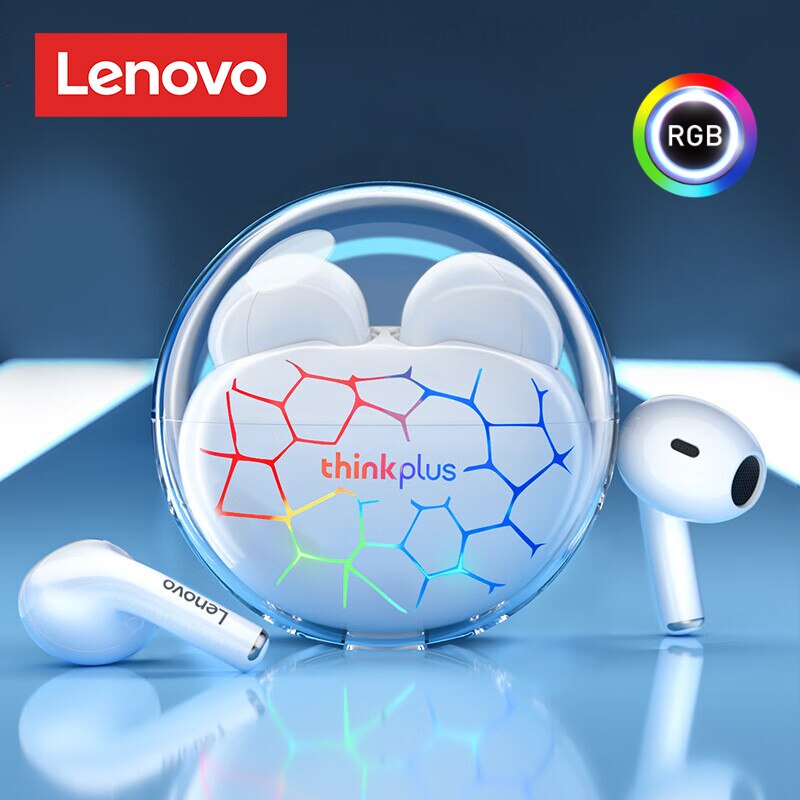 Lenovo LP80 Pro Fones De Ouvido Sem Fio Bluetooth Com Luzes RGB - Ly Store